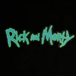Rick en Morty - Portal Boyz Glow in the Dark Hoodie zwart