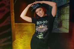 Rick en Morty - Space Cruiser T-shirt zwart