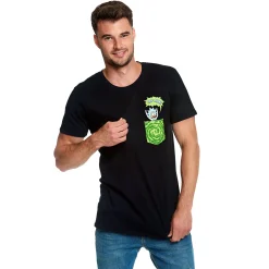 Rick en Morty - Tiny Pocket Rick T-shirt zwart