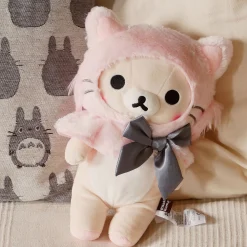 Rilakkuma - Korilakkuma Pink Cat Pluchefiguur