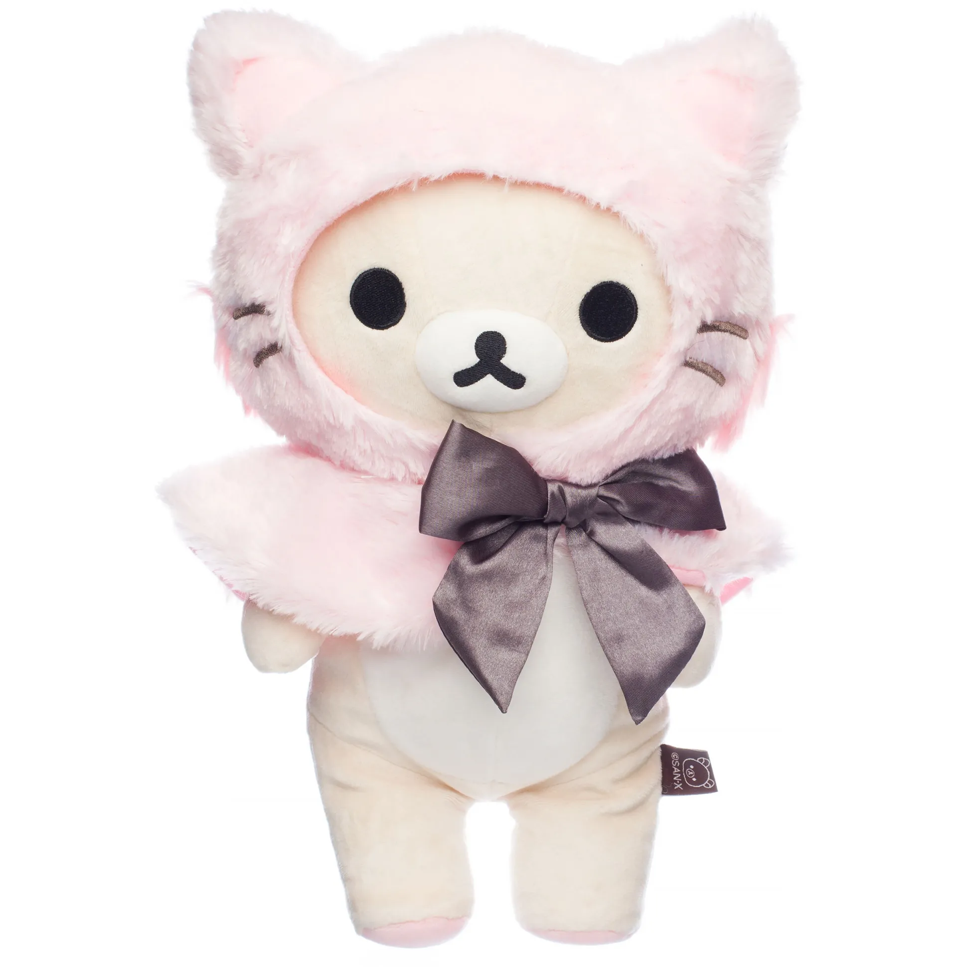 Rilakkuma - Korilakkuma Pink Cat Pluchefiguur