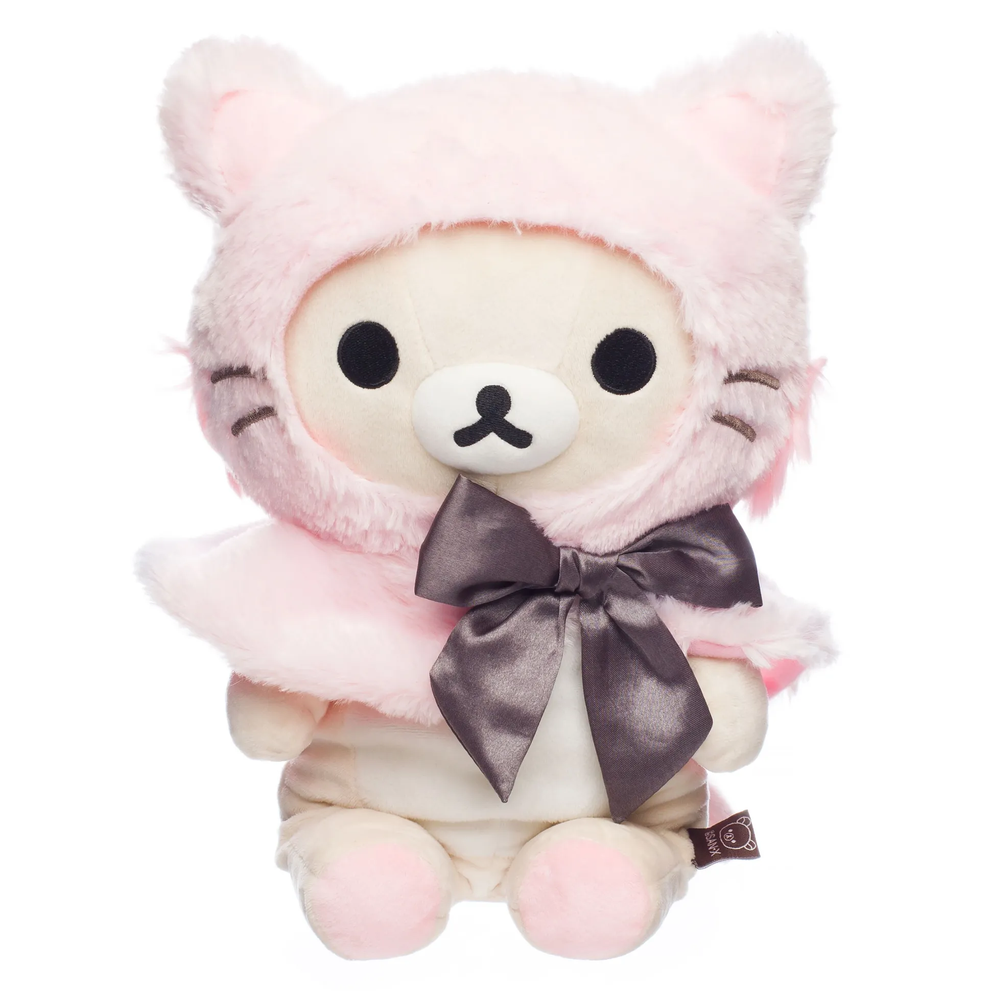 Rilakkuma - Korilakkuma Pink Cat Pluchefiguur