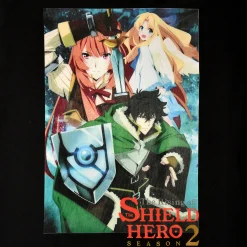 Rising of the Shield Hero - Crew T-Shirt Zwart