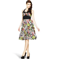 Rockabilly Halter Jurk B-Movie