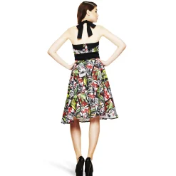Rockabilly Halter Jurk B-Movie