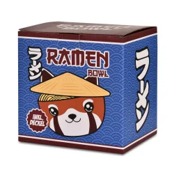 Rode Panda Kawaii Kom met Deksel voor Anime Fans