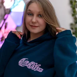 Sailor Moon - Silhouet Hoodie blauw