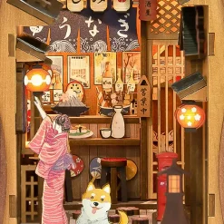 Sakura - Onder de Sakura-boom Book Nook Modelbouwset Hout