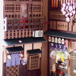 Sakura - Onder de Sakura-boom Book Nook Modelbouwset Hout