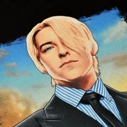 Sanji T-shirt zwart - One Piece