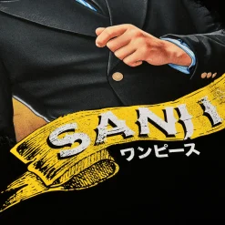 Sanji T-shirt zwart - One Piece