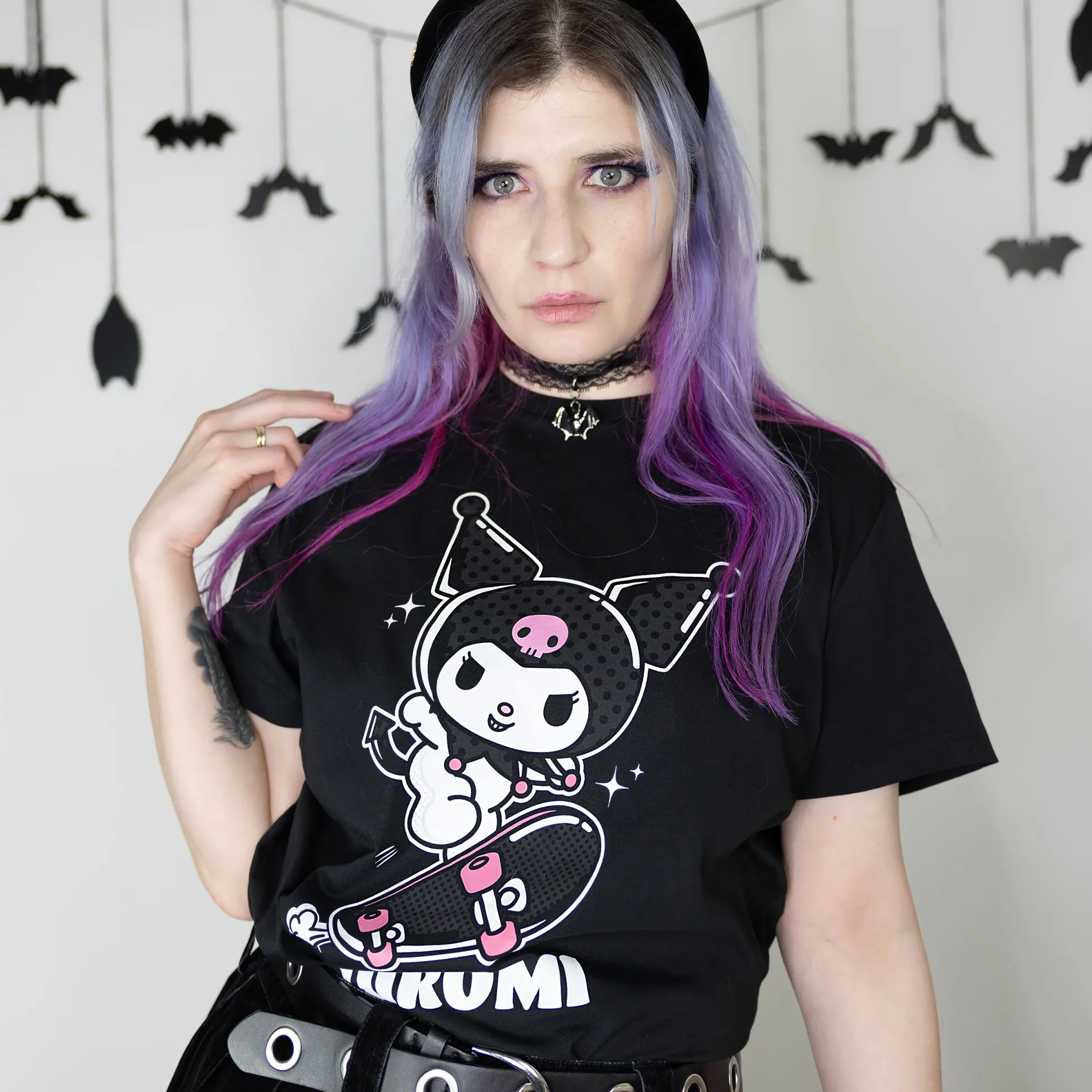 Sanrio - Kuromi Hello Kitty and Friends T-shirt