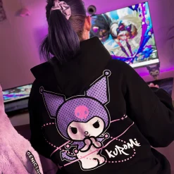 Sanrio - Kuromi Hoodie zwart
