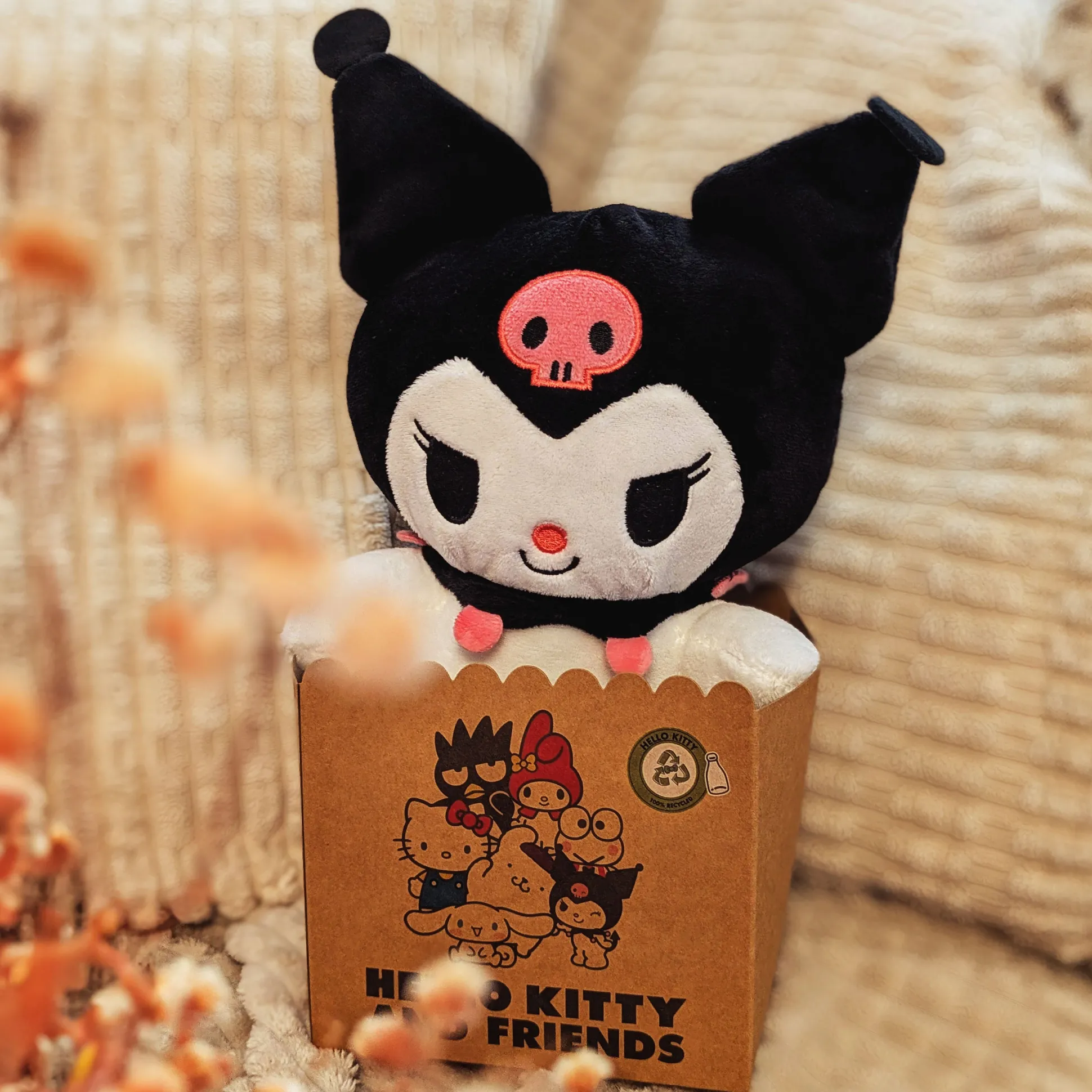 Sanrio - Kuromi knuffel 23 cm