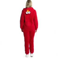 Sesamstraat - Elmo Pluche Onesie voor Volwassenen