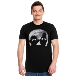 Sesamstraat - Ernie & Bert Moonnight T-shirt zwart