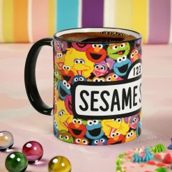 Sesamstraat - Logo Mok