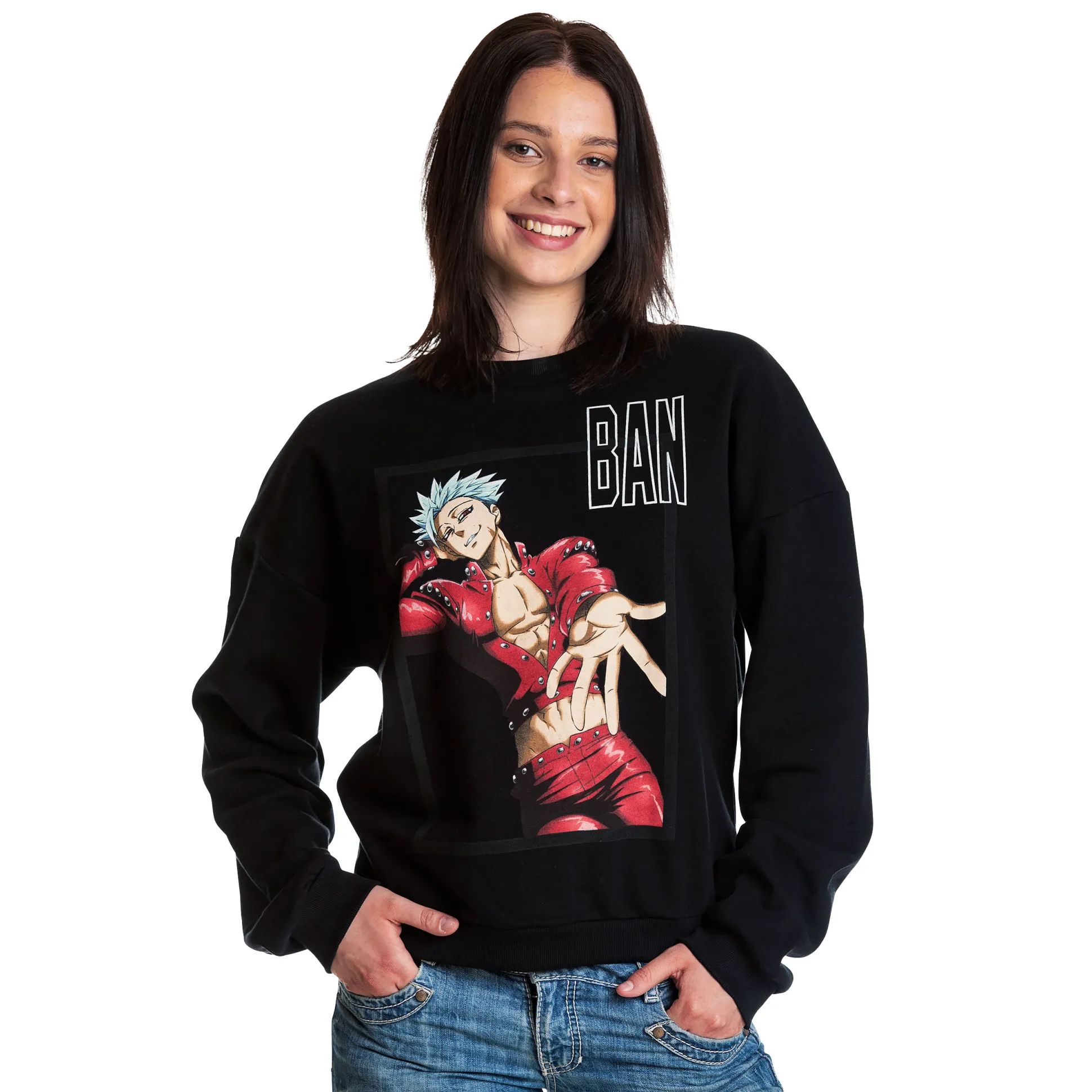 Seven Deadly Sins - Ban Trui Dames Zwart