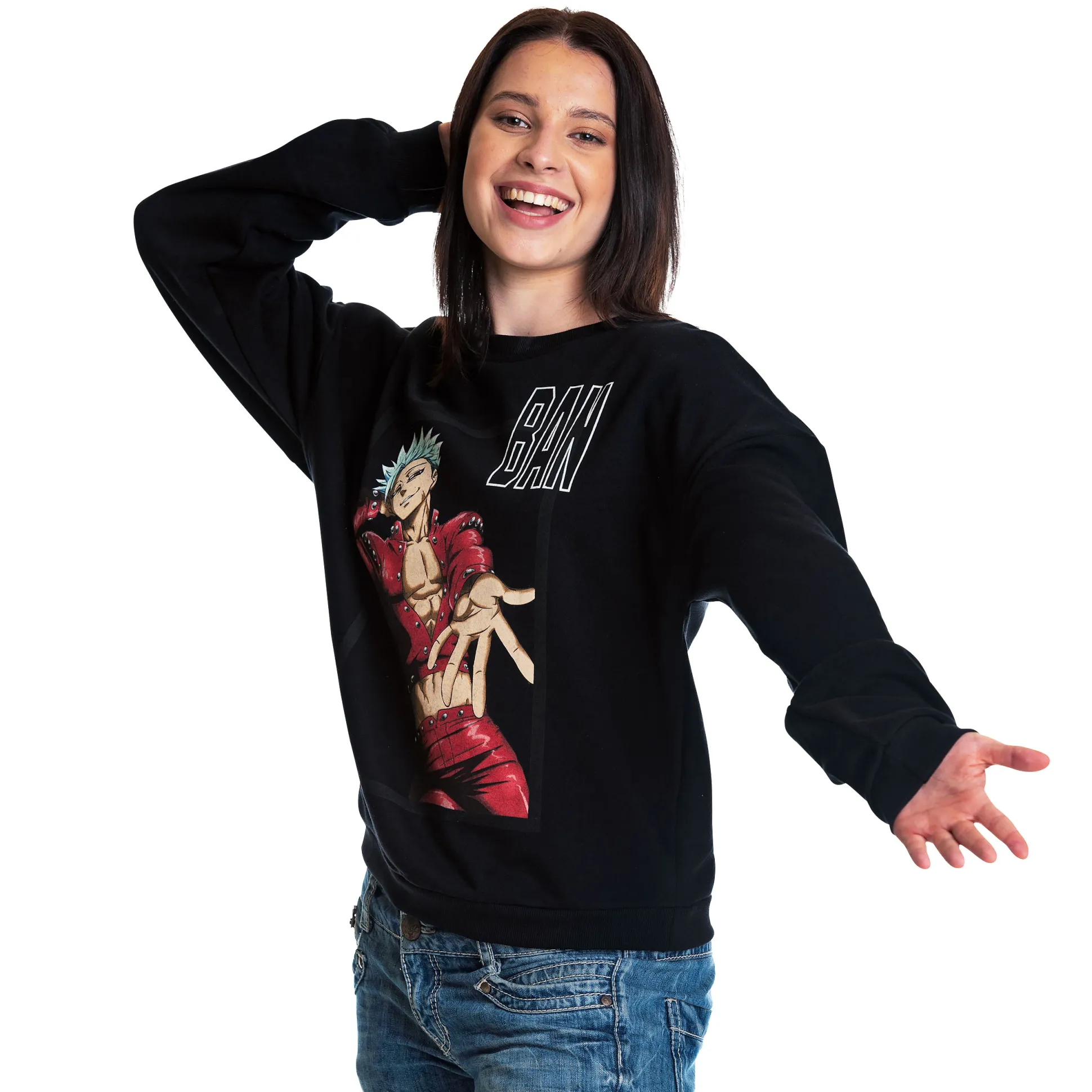 Seven Deadly Sins - Ban Trui Dames Zwart