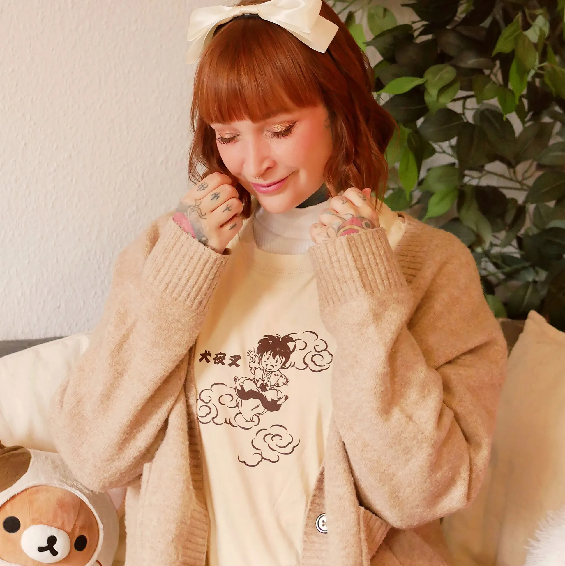 Shippo T-shirt voor Inu Yasha-fans