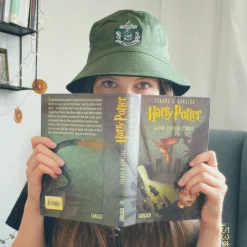Slytherin Wapen Hoed met omkeerbaar motief - Harry Potter