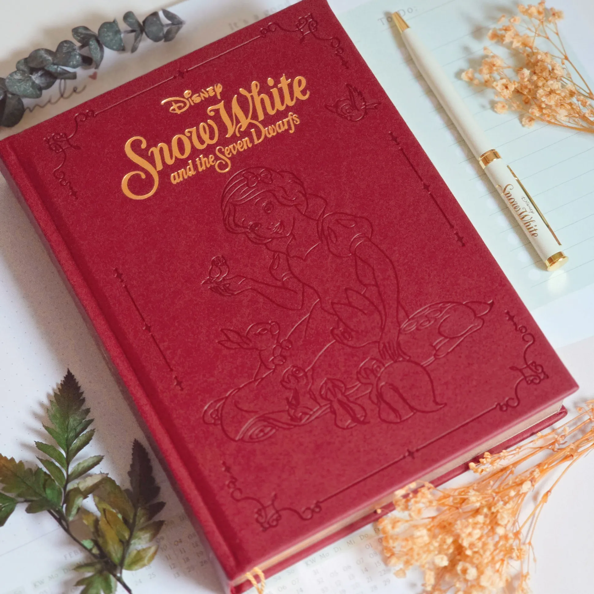 Sneeuwwitje - Premium notitieboek met balpen