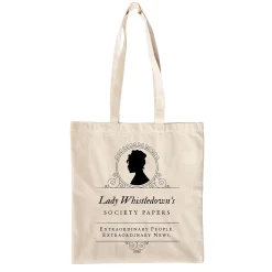 Society Papers Jute Tas voor Bridgerton Fans