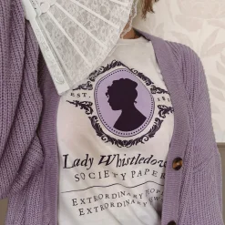 Society Papers T-shirt voor Bridgerton-fans