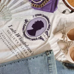 Society Papers T-shirt voor Bridgerton-fans