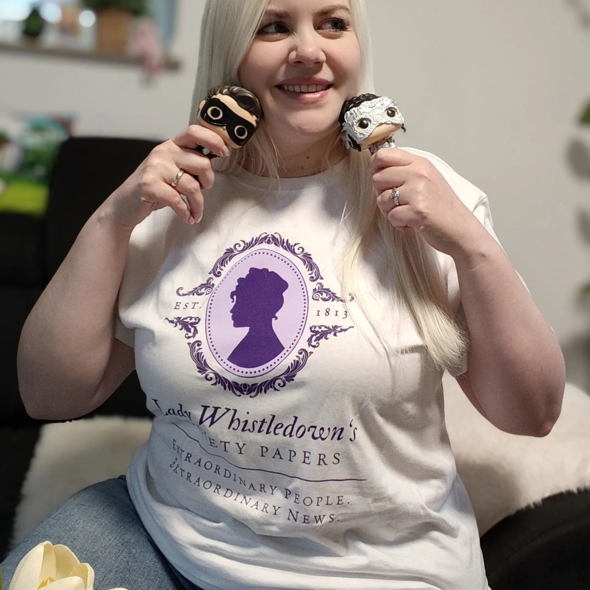 Society Papers T-shirt voor Bridgerton-fans