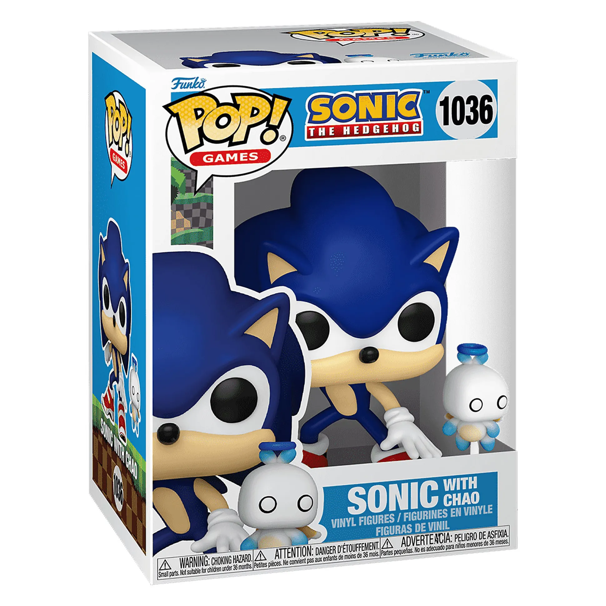 Sonic met Hero Chao Funko Pop Figuur - Sonic the Hedgehog