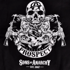 Sons of Anarchy - Reaper & Prospect College Jas zwart-wit