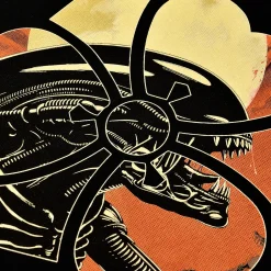 Space Hunter T-Shirt voor Alien Fans zwart