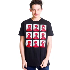 Spider-Man - Emoties T-shirt zwart