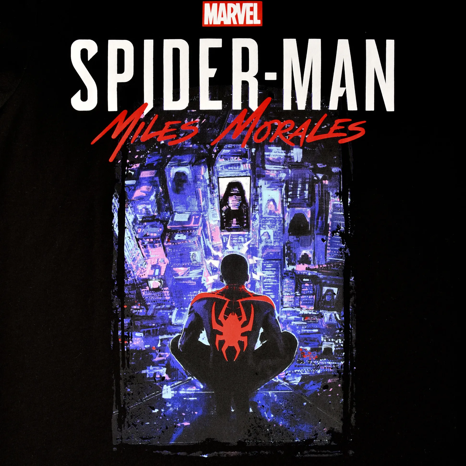 Spider-Man - Miles Morales T-Shirt zwart