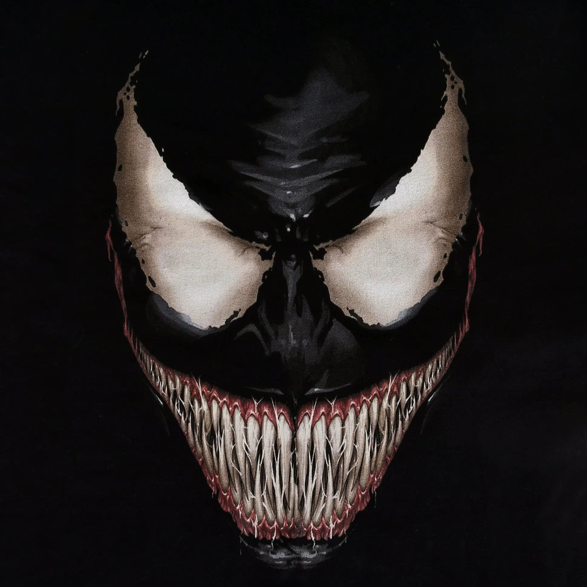 Spider-Man - Venom Smile T-shirt zwart
