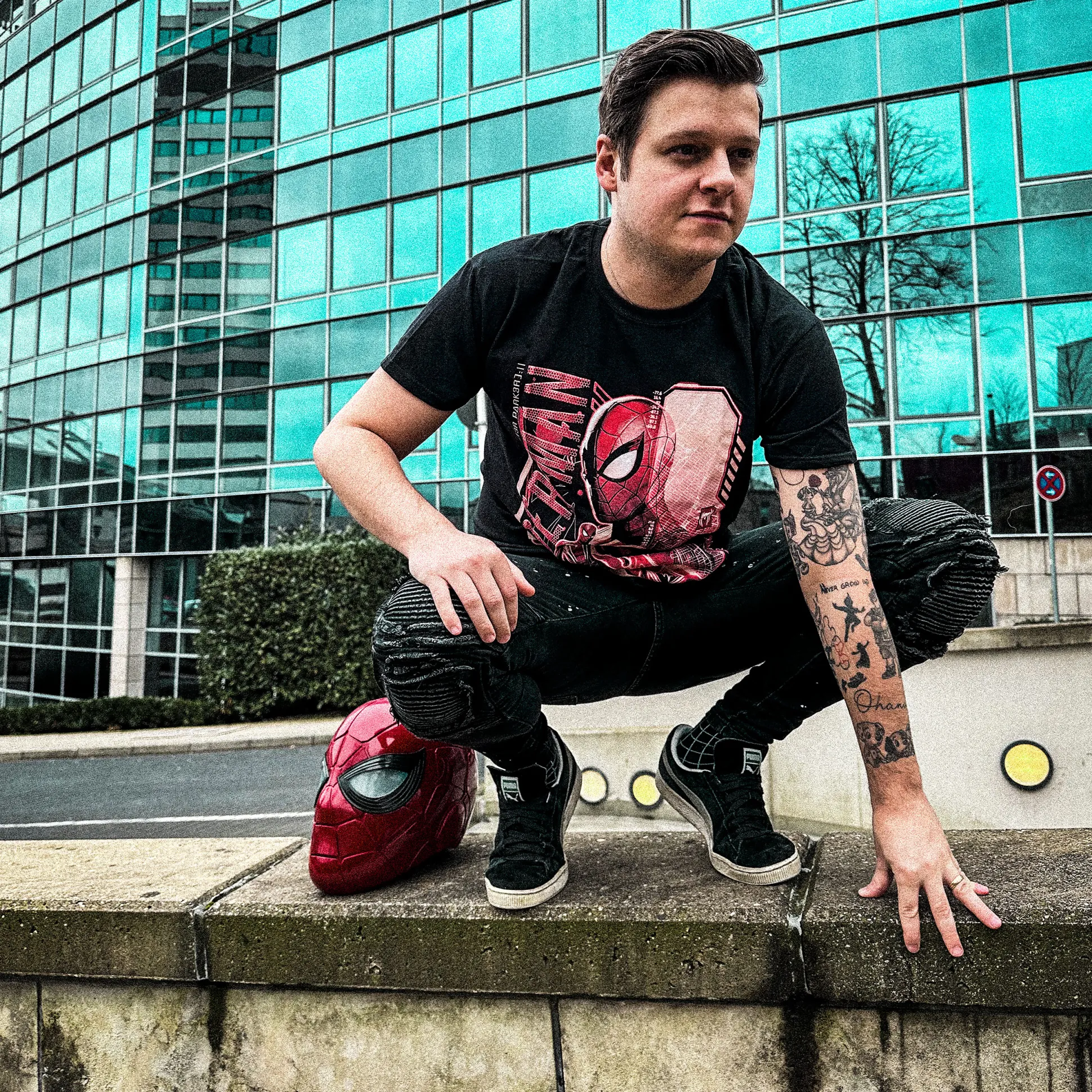 Spider-Man - Webslinger T-shirt zwart