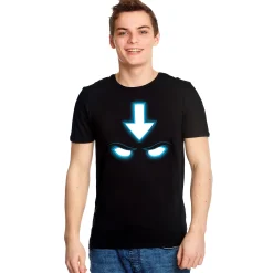 Spirit T-shirt voor Avatar Aang Fans Zwart