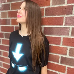 Spirit T-shirt voor Avatar Aang Fans Zwart