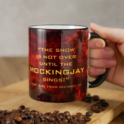 Spotvogel en Slang Mok voor Hongerspelen Fans