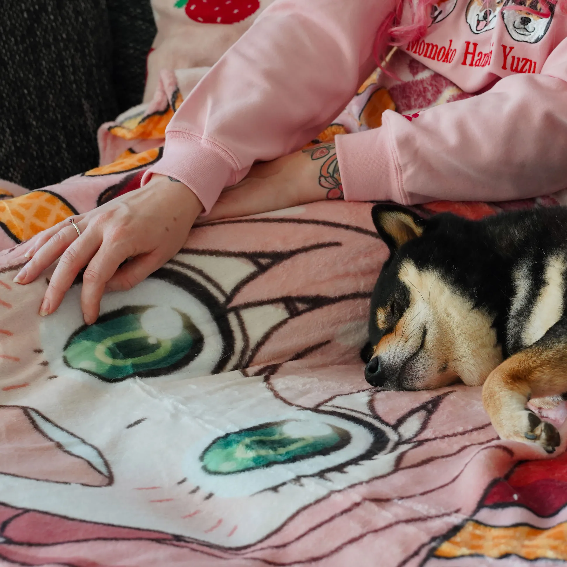 Spy x Family - Anya en Bond Pluchen Deken