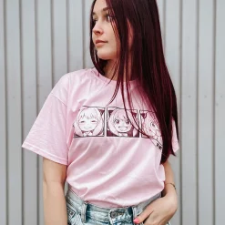Spy x Family - Anya T-Shirt roze