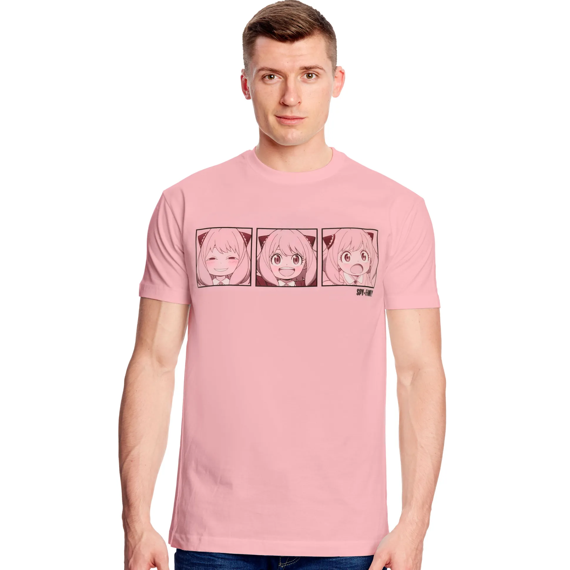 Spy x Family - Anya T-Shirt roze