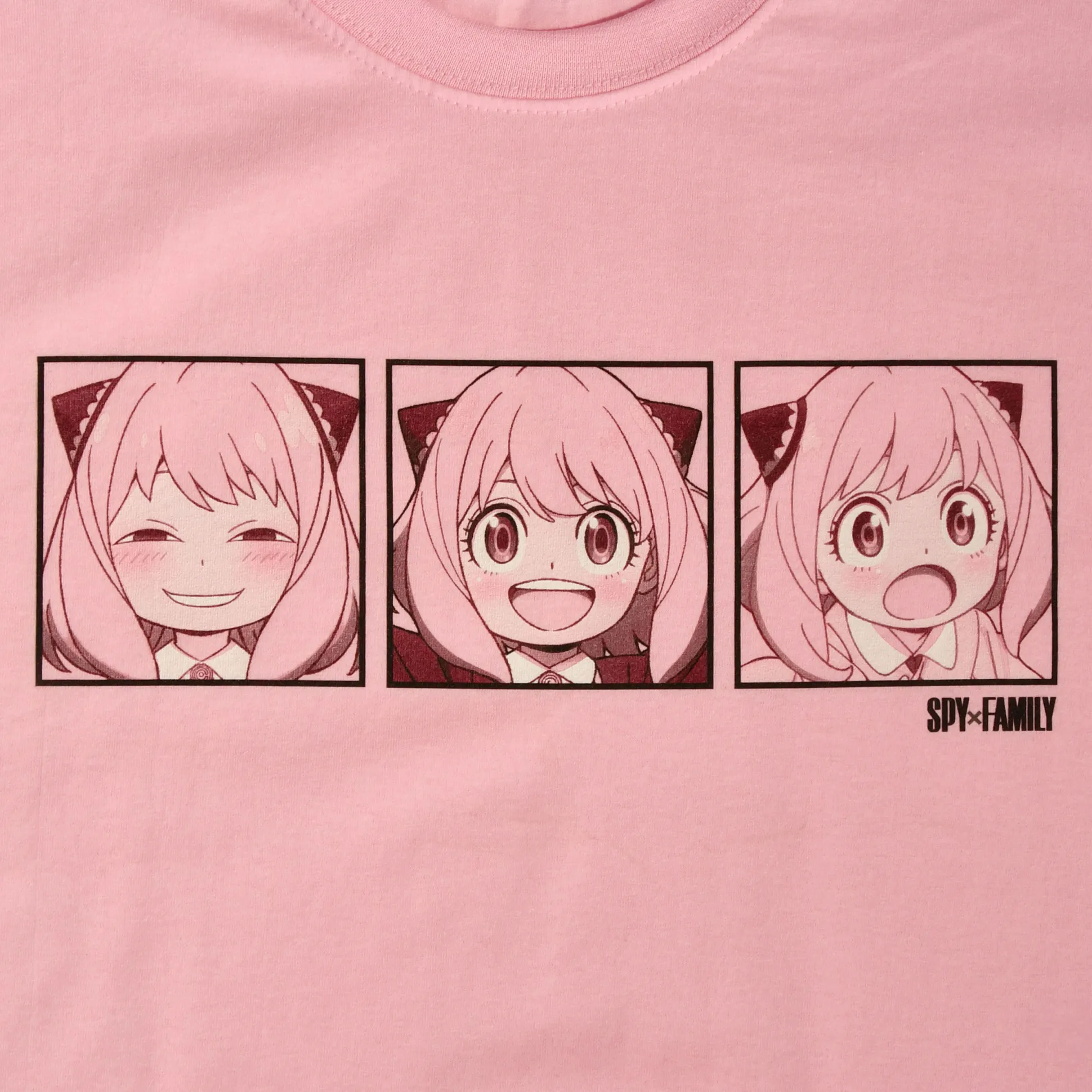 Spy x Family - Anya T-Shirt roze