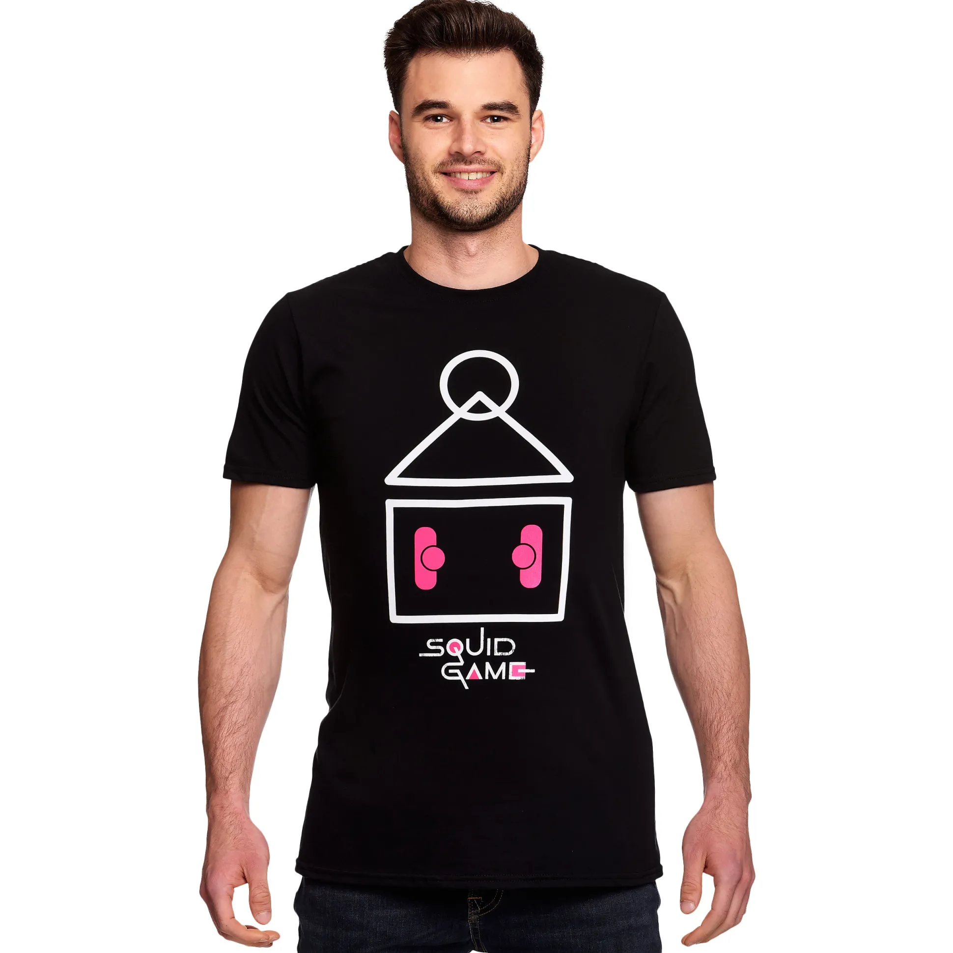 Squid Game - Symbool T-shirt zwart