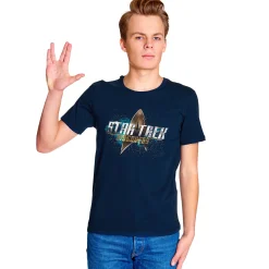 Star Trek - Discovery Logo T-Shirt blauw