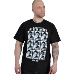 Star Trek - Emoties van Mister Spock T-Shirt zwart