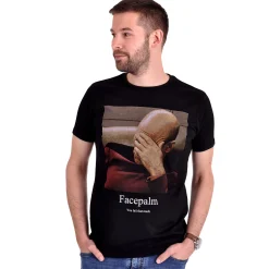 Star Trek - Picard Facepalm T-shirt zwart