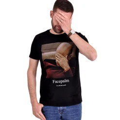 Star Trek - Picard Facepalm T-shirt zwart