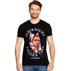 Star Wars - Ahsoka Tano Gezicht T-Shirt Zwart